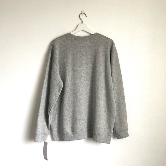 NWT Vinyl Icons Def Leppard Pyromania Gray Crewneck Sweatshirt Size Small - Picture 6 of 9